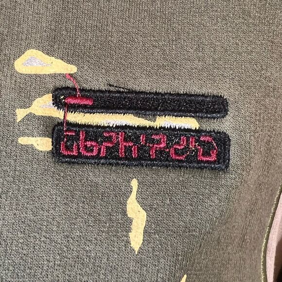 Star Wars Boba Fett Hoodie - Green, Gray, Red, Yellow - Picture 6 of 15